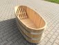 Preview: Holzwanne Holzbadewanne Badewanne aus Holz Bottich Zuber Wanne natur1 BWAlm180_800.jpg